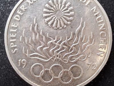Deutschland 10 Mark 1972 XX. Olympische Sommerspiele München 1972