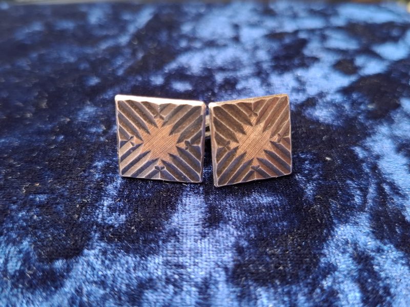 Silber Manschettenknöpfe