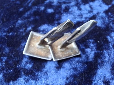 Silber Manschettenknöpfe