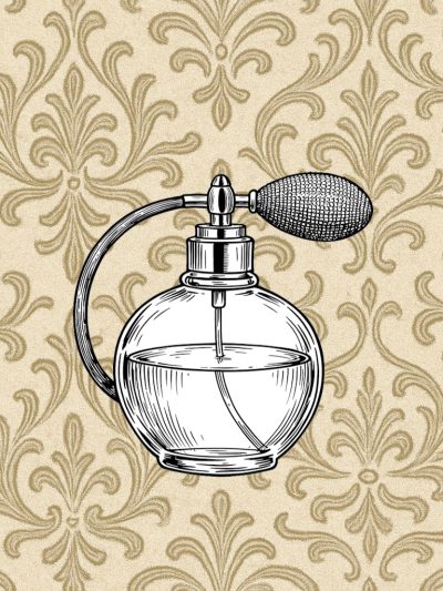 Parfümerie. Körperpflegeartikel und Accessoires