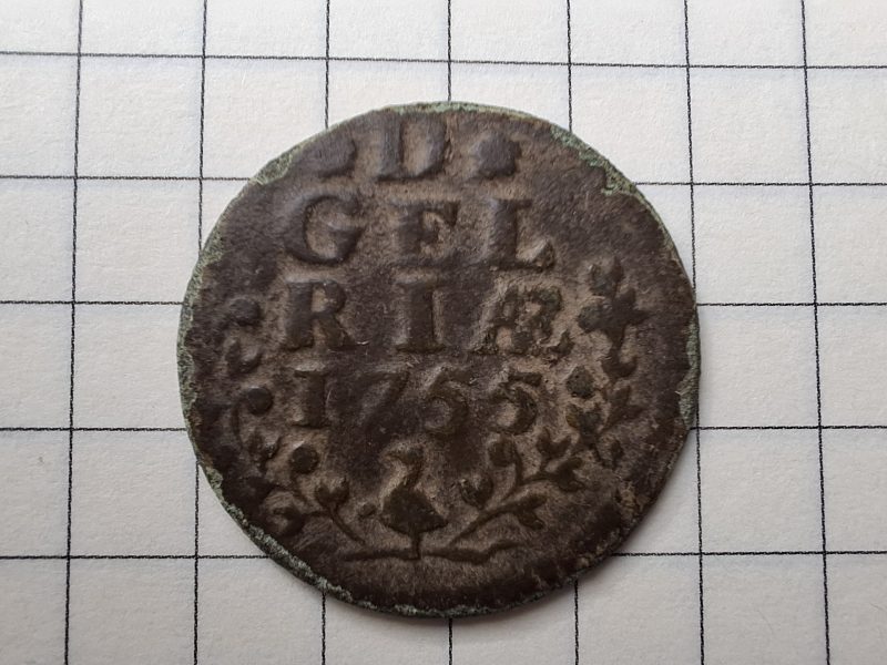 Gelderland 1 Duit 1755