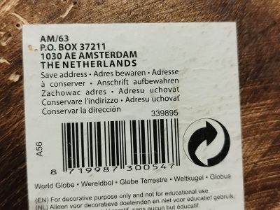 Kleiner dekorativer Globus