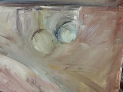 Ein Ölgemälde aus den 1980er Jahren