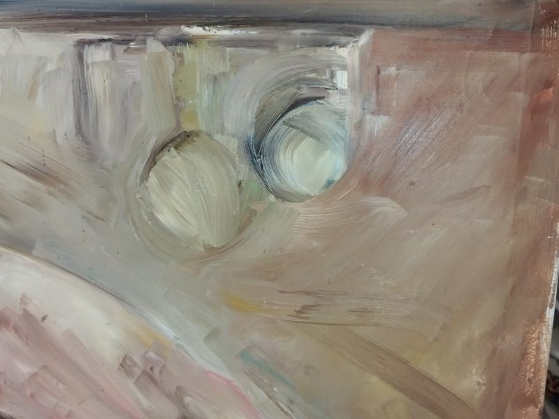 Ein Ölgemälde aus den 1980er Jahren