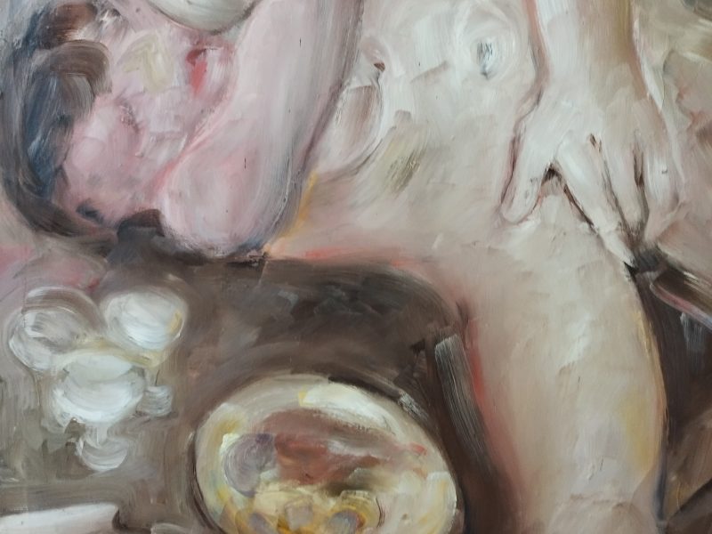 Ein Ölgemälde aus den 1980er Jahren