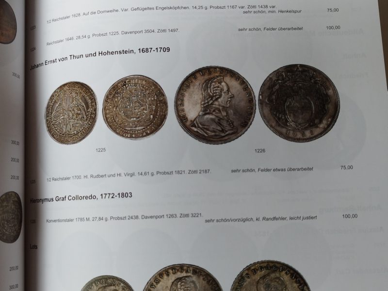 Teutoburger Münzauktion 2024-2025
