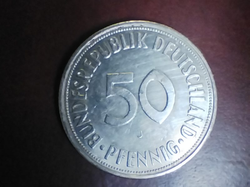 50 Pfennig 1950 , J