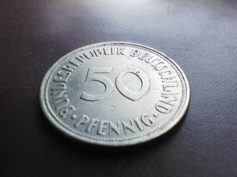 50 Pfennig 1950 , J